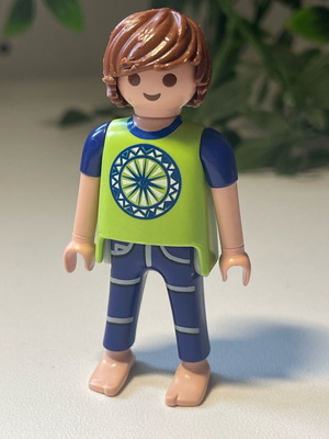 Playmobil φιγούρα άντρας μεταχειρισμένη, στο σπίτι με πιτζάμα
