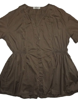 Acne Jeans Swank Short Sleeve Mini Dress new, olive, size 30