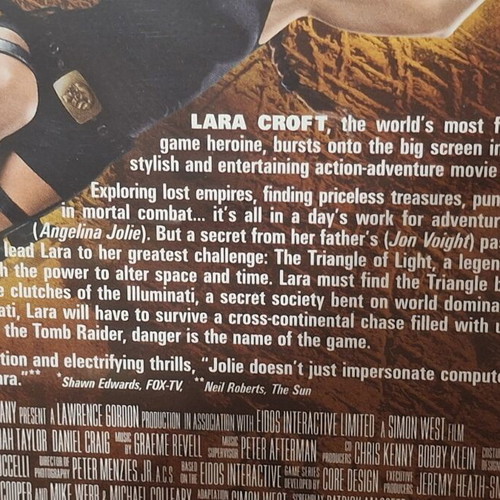 Lara Croft Tomb Raider Uncut Edition Blu-ray