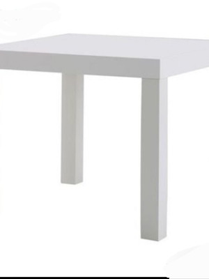 IKEA LACK coffee tables set of 3 like new, white and black