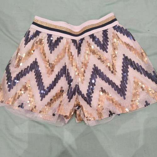Girls' shorts worn once, size 8 years