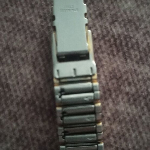 Luch mechanical watch used with gold-plated case, 70s-80s