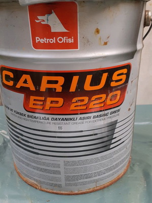 Carius EP 220 grease new, water and high temperature resistant 15 kg