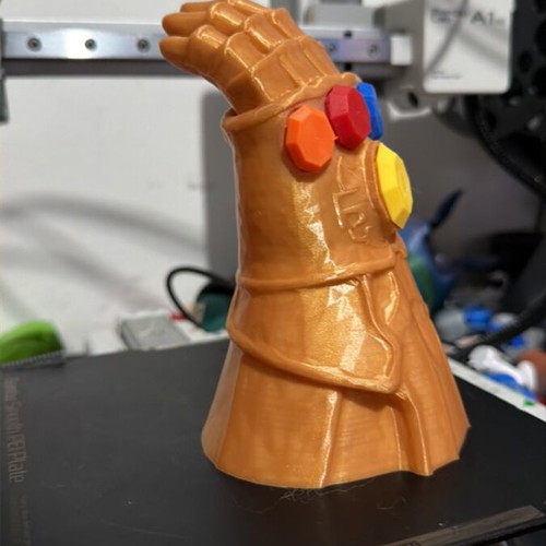 Infinity Gauntlet 3d printed new, perfect gift for Marvel fans