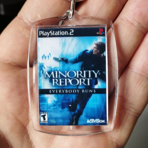 Minority Report Everybody Runs PS2 keychain