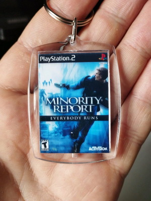 Minority Report Everybody Runs PS2 keychain