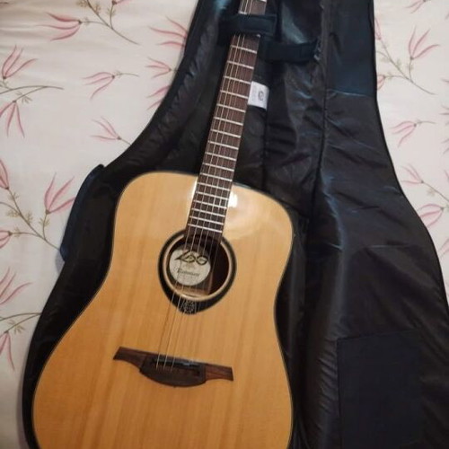 LAG Tramontane TD60DCE electroacoustic guitar with case
