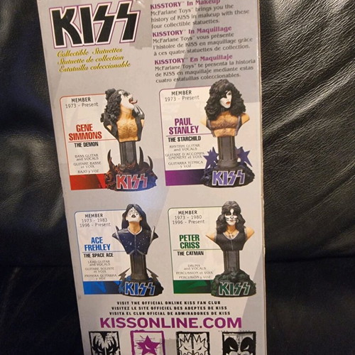 KISS Paul Stanley Statuette like new