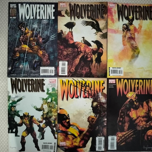 Wolverine #56-61 complete Logan Dies storyline