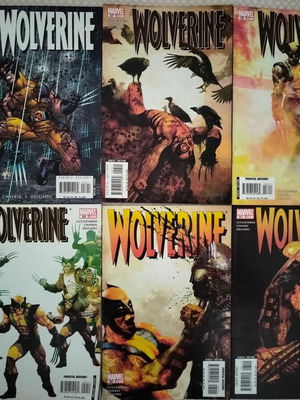 Wolverine #56-61 complete Logan Dies storyline