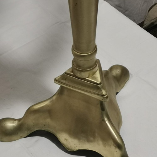 Brass candle stand used, 50 candles, 1950 era