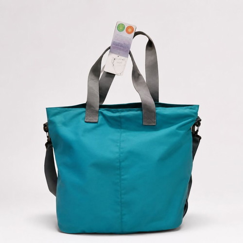 Polo turquoise shoulder tote bag new