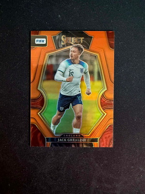 Panini Select FIFA Mezzanine Jack Grealish Orange Prizm 2022-23 card new