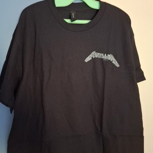 Metallica licensed T-shirt, Gildan, size L, black