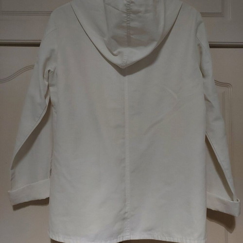 Spring women's jacket used, size medium, white