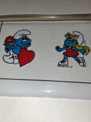 Smurfs small wallet new from the 90s