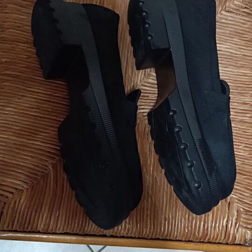 Women's loafers black like new, size 41