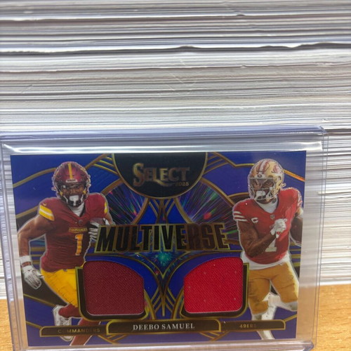 2025 Panini Select Deebo Samuel Multiverse Jersey Prizm new