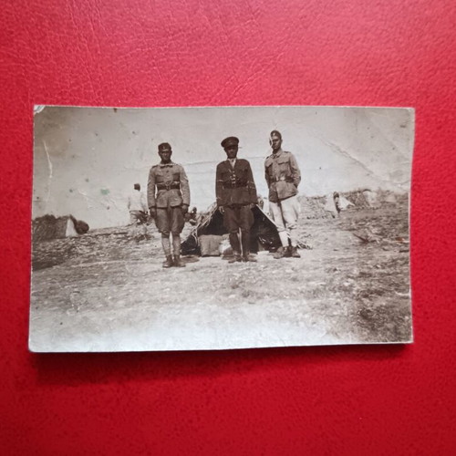 Lot of 2 collectible military photos WW2 used