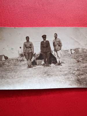 Lot of 2 collectible military photos WW2 used
