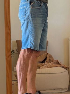 Replay Grover denim bermuda shorts like new, size 28