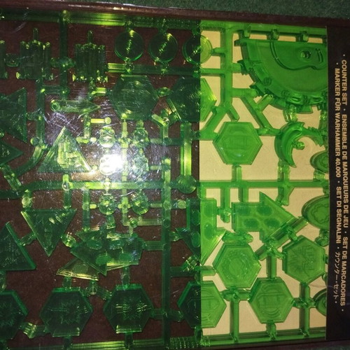 Warhammer 40k battlefield tokens new in original packaging
