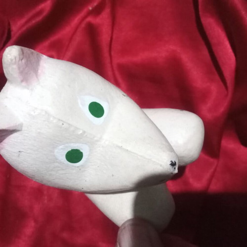 Rubber fox used retro vintage