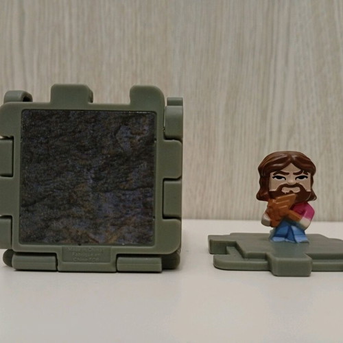 McDonalds Mc Donald's Happy Meal Official Minecraft Movie Figure used