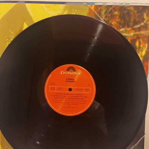 Xymox Phoenix LP original Europe German press like new