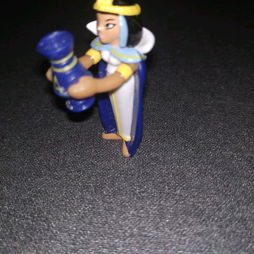 Asterix Obelix figure used, Queen Cleopatra plastic 1.5''
