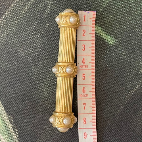 French large brooch like new, custom jewellery vintage