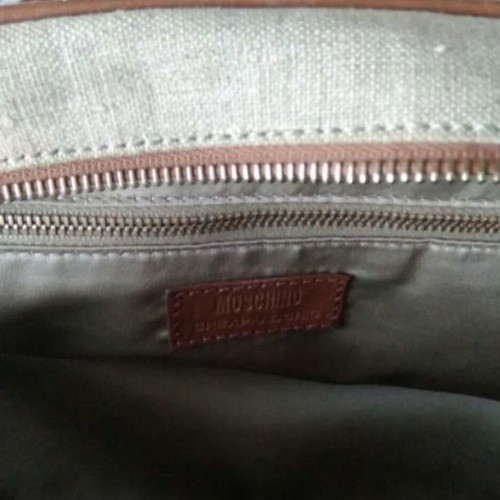 Moschino Cheap and Chic women's handbag like new, canvas and leather