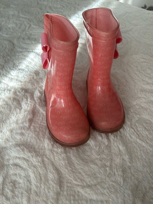 Mothercare rain boots size 24 like new, pink