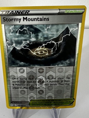Stormy Mountains κάρτα Pokemon σαν καινούργια