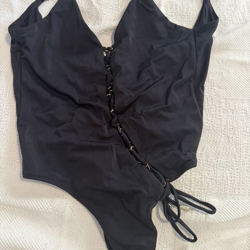 Black Salt Bikini luxury swimwear new, size L