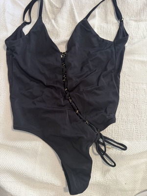 Black Salt Bikini luxury swimwear new, size L