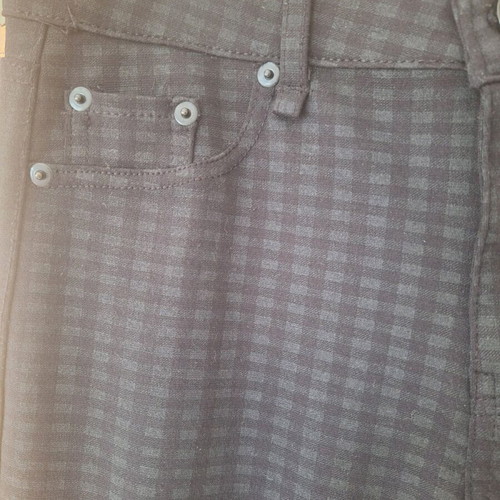 Skinny denim jeans Primark used, size L 40, black and blue