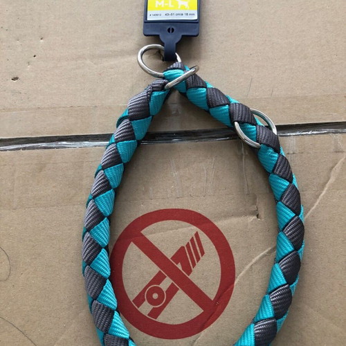 Trixie obedience collar nylon 18mm x 43-51cm new