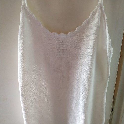 Knitted backless top size S/M white like new