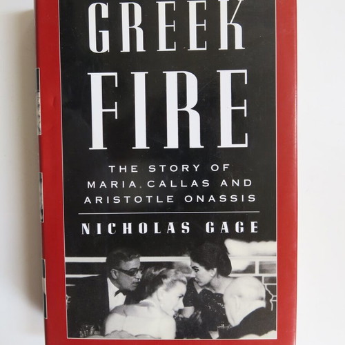 Greek Fire book used, hard cover, English