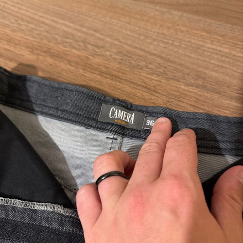Camera women's skirt size Small 36 like new grey