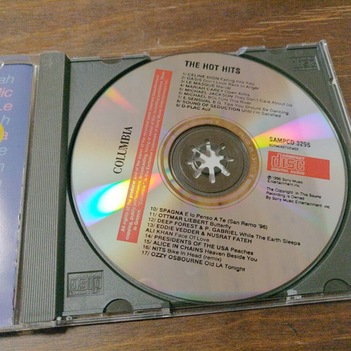 Various Artists The Hot Hits Spring '96 CD Sony Music