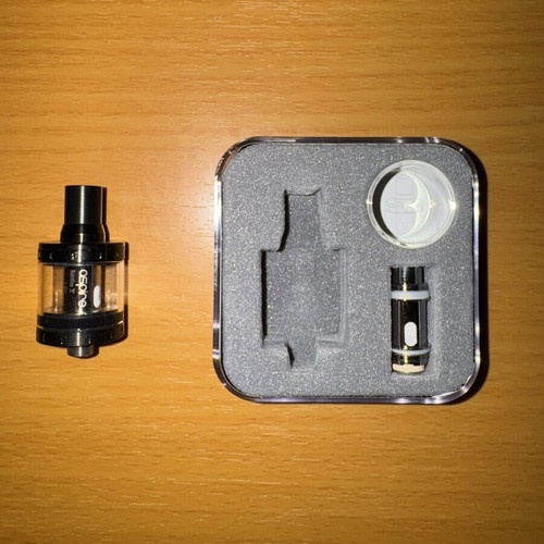 Aspire Nautilus X atomizer used, complete kit with spare glass and 2 coils