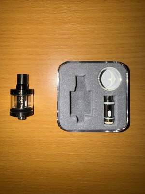 Aspire Nautilus X atomizer used, complete kit with spare glass and 2 coils
