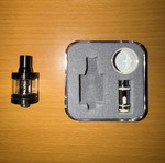 Aspire Nautilus X atomizer used, complete kit with spare glass and 2 coils