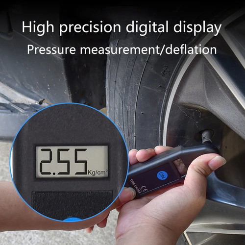 Digital tire pressure gauge new, portable, pocket-sized