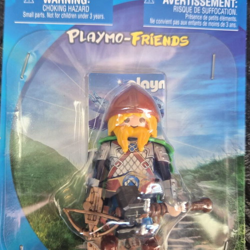 Playmobil Playmo-Friends Dwarf Warrior Set 7 Pieces New Sealed