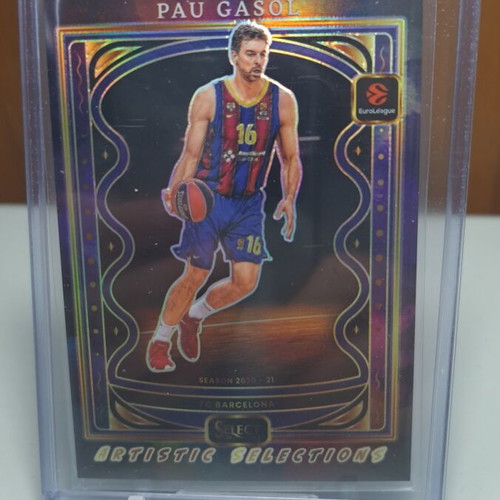 Select Euroleague 2025-26 Pau Gasol Artistic Selections SSP Case Hit Barcelona σαν καινούργιο