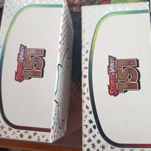 Pokemon 151 ETB empty boxes