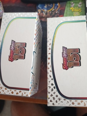 Pokemon 151 ETB empty boxes